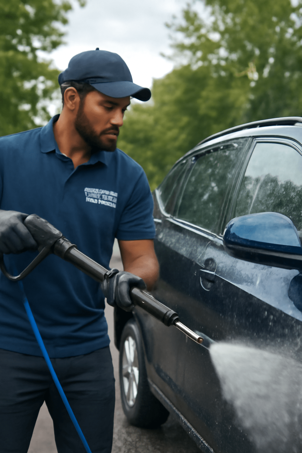 Professional car wash service