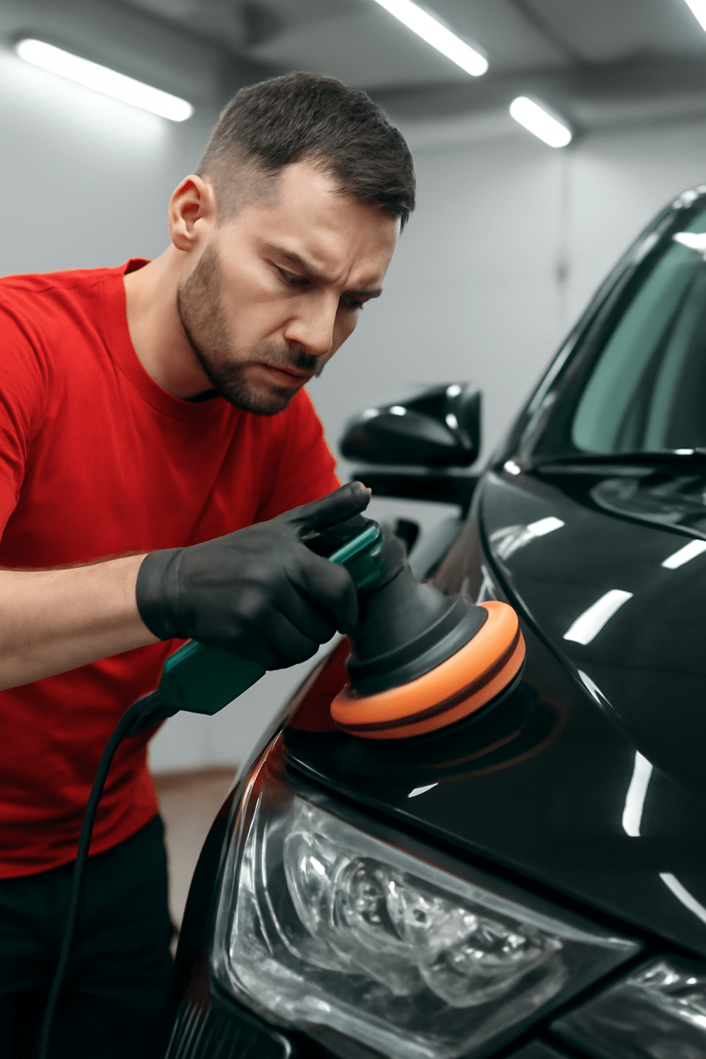 Professional paint correction service
