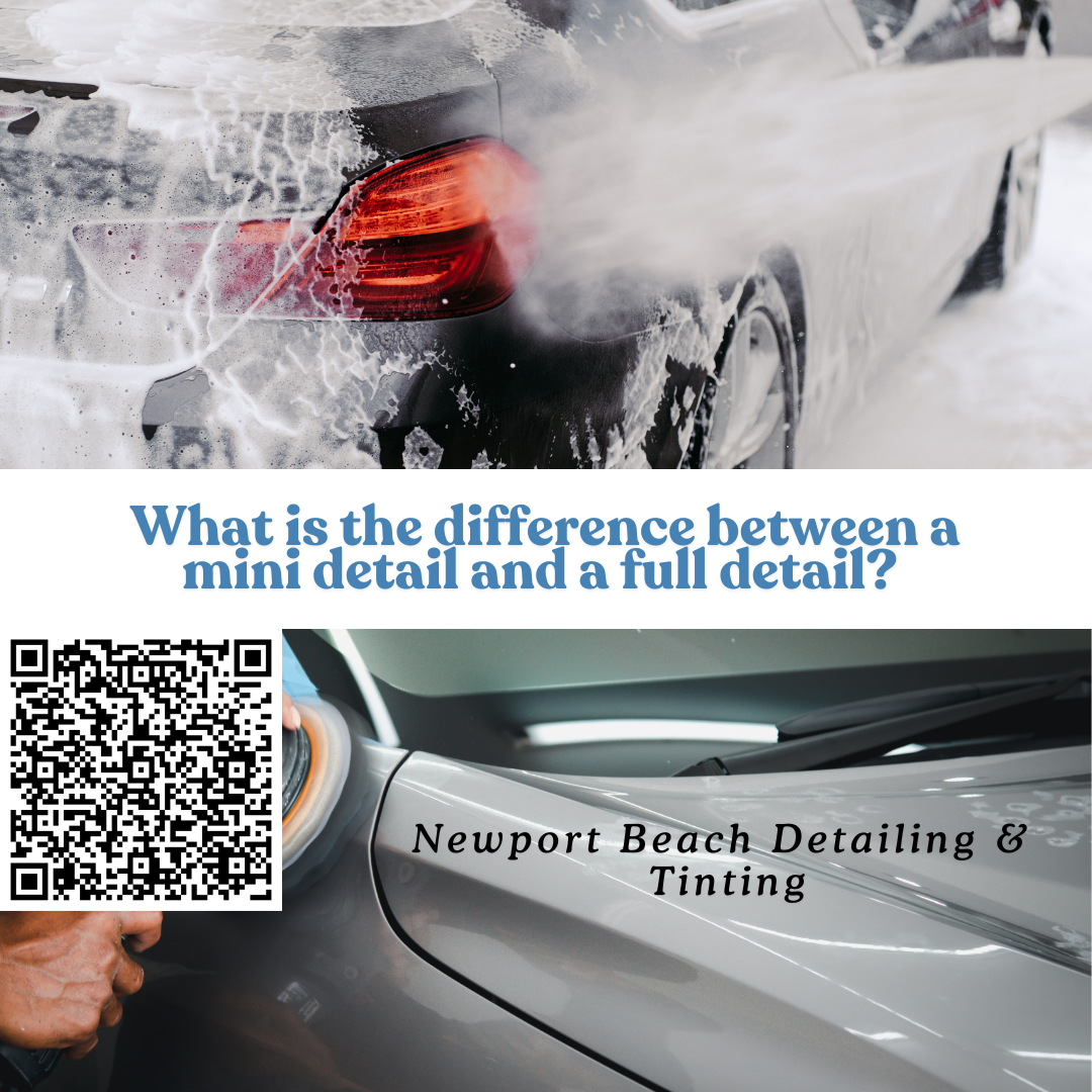 What Is the Difference Between a Mini Detail and a Full Detail?